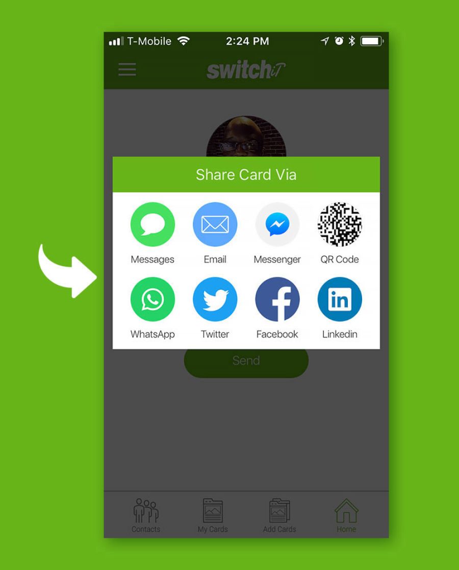 Where Can I Share My Digital Business Card ?